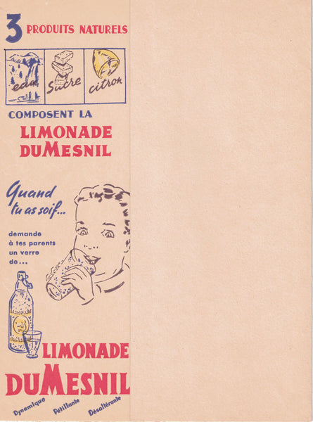 Protège cahier de bière original ancienne brasserie Dumesnil