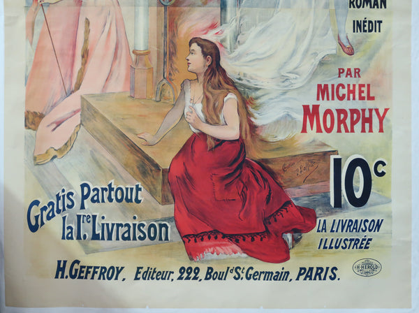Affiche originale ancienne Les Amours de Cendrillon