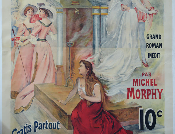 Affiche originale ancienne Les Amours de Cendrillon