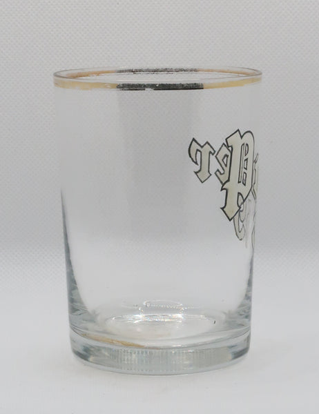 Ancienne verre à bière émaillé Porter 39