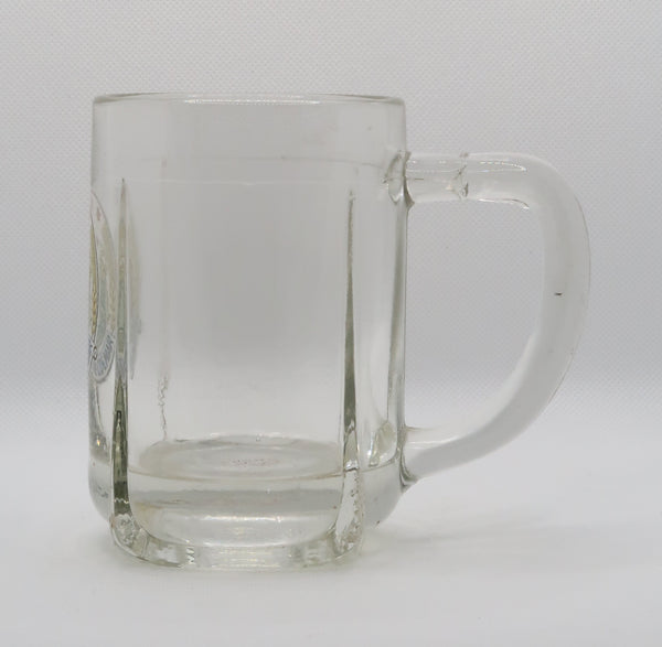 Ancienne chope à bière de Colmar émaillée