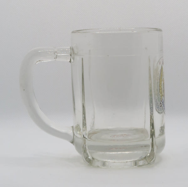 Ancienne chope à bière de Colmar émaillée