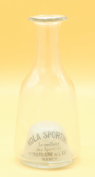 Ancienne carafe loupe Kola Sportive Nancy