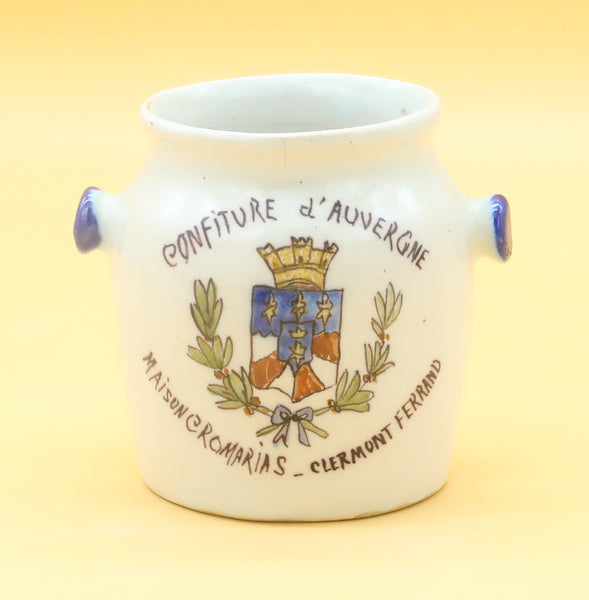 Ancien pot à confiture d'Auvergne