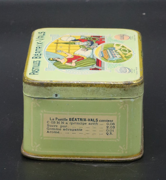 Ancienne Boite publicitaire Pastilles Béatrix Vals