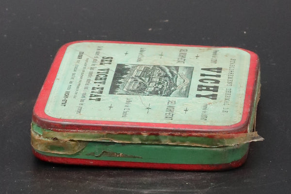 Ancienne Boite publicitaire Sel Vichy Etat