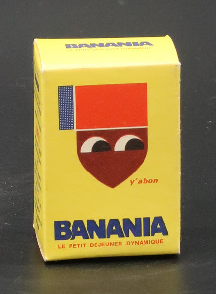 Ancienne Boite publicitaire Banania en carton
