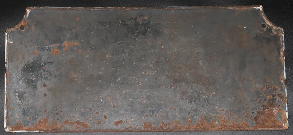 Ancienne plaque émaillée Gasnier Bruni Paris