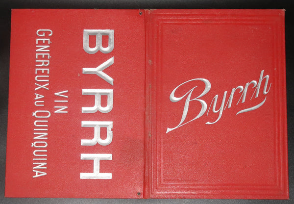 Ancien porte menu apéritif Byrrh