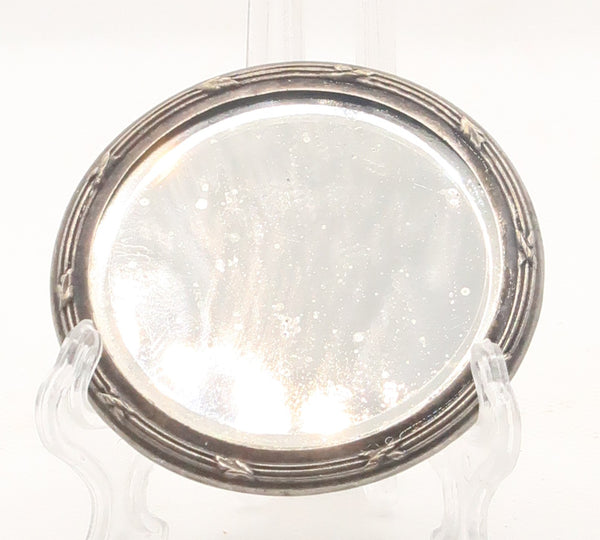 Ancien miroir de courtoisie Liqueur cognac Marie Brizard