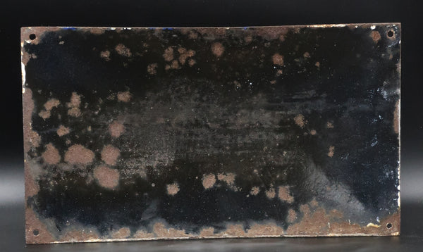 Ancienne plaque émaillée vétérinaire indemne tuberculose