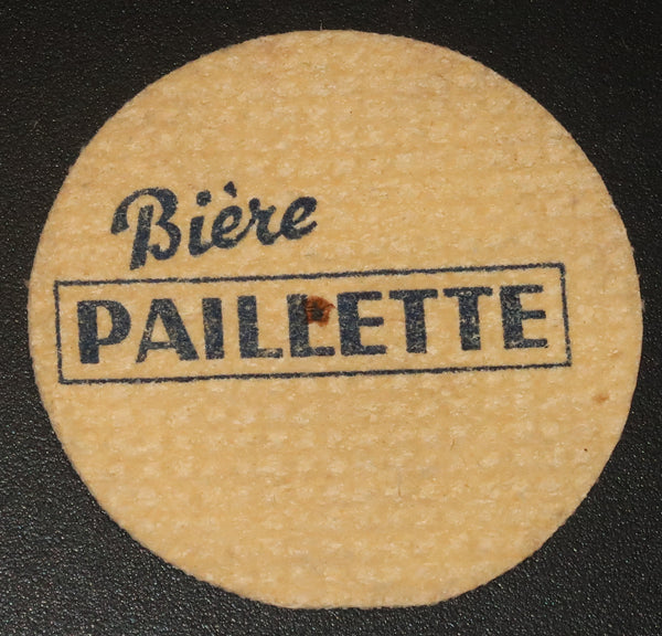 Ancien sous bock de la brasserie Paillette