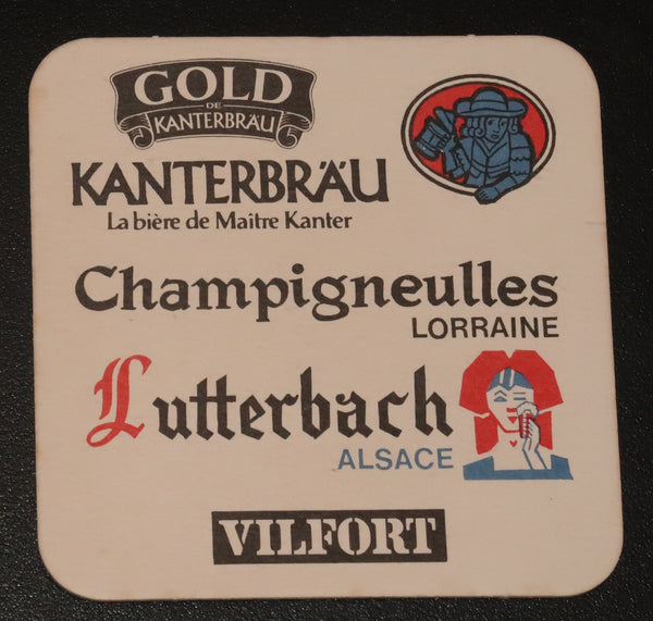 Ancien sous bock de la brasserie Walsheim bière allemande