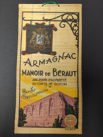 Ancien store japonais Armagnac Manoir de Béraut