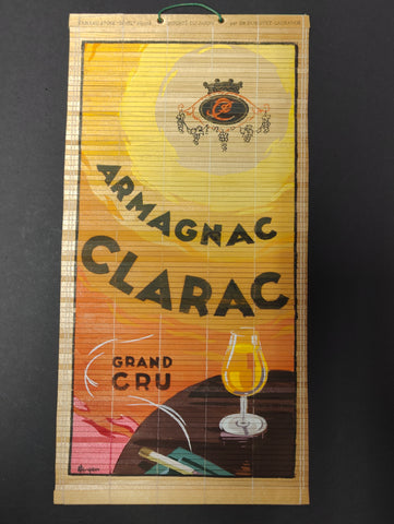 Ancien store japonais Armagnac Clarac