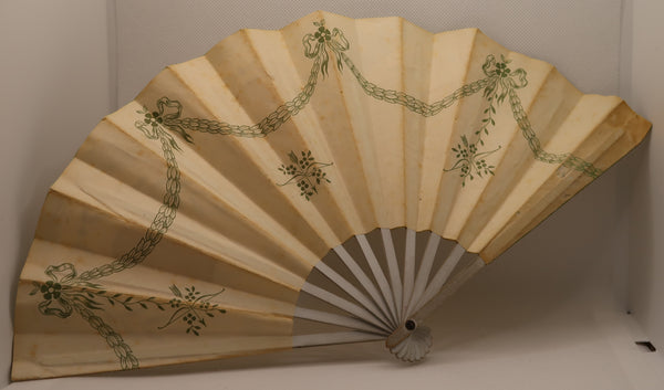 Eventail original ancien publicitaire Café de Paris