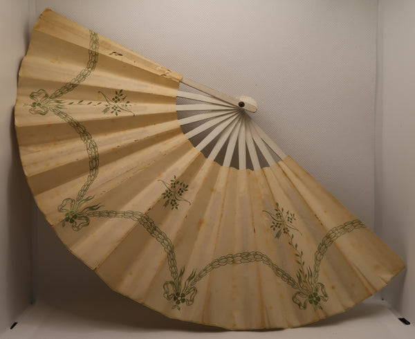 Eventail original ancien publicitaire Café de Paris