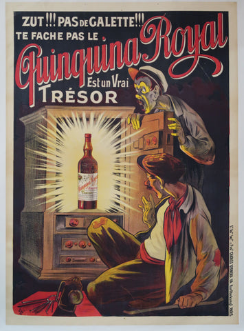 Affiche originale ancienne Royal Quinquina signée Ogé