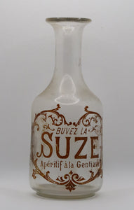 Ancienne carafe apéritif Suze à la gentiane