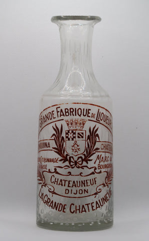 Ancienne carafe apéritif Quinquina Liqueurs Chateauneuf