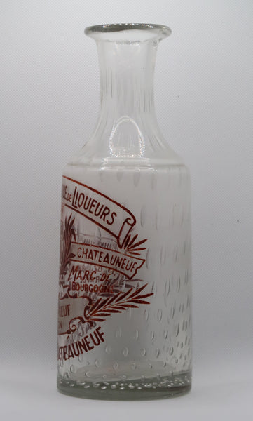 Ancienne carafe apéritif Quinquina Liqueurs Chateauneuf