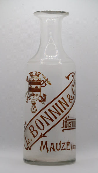 Ancienne carafe apéritif Bonnin Mauzé