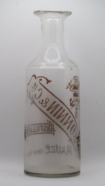 Ancienne carafe apéritif Bonnin Mauzé