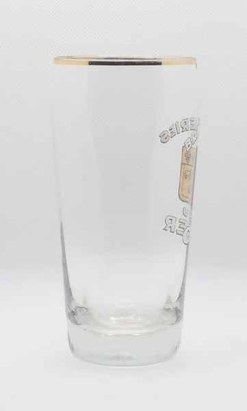 Ancienne verre à bière émaillé de la brasserie du Cher