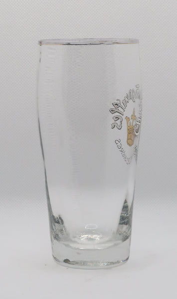 Ancienne verre bière émaillé champigneulles