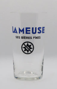 Ancien verre à bière émaillé brasserie de la Meuse