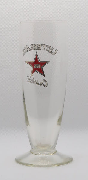 Ancienne verre à bière émaillé Lutterbach de la brasserie d'Alsace