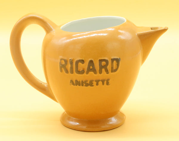 Ancien pichet apéritif Ricard en céramique