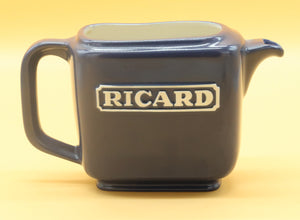 Ancien pichet apéritif Ricard bleu