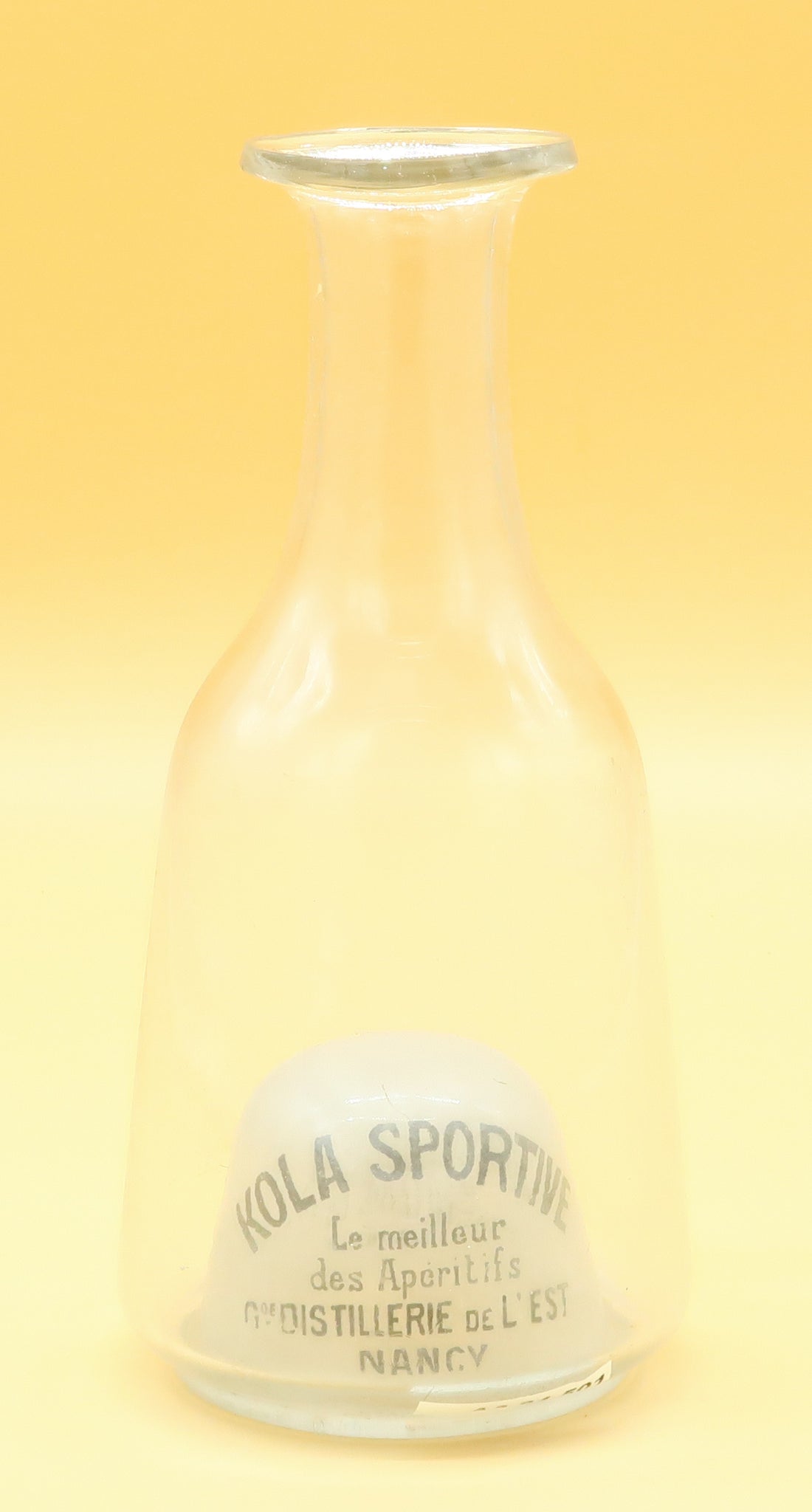Ancienne carafe loupe Kola Sportive Nancy