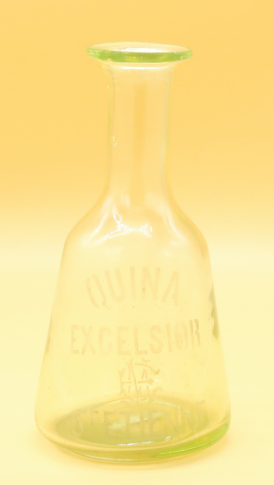 Ancienne carafe apéritif Quinquina Excelsior Saint Etienne