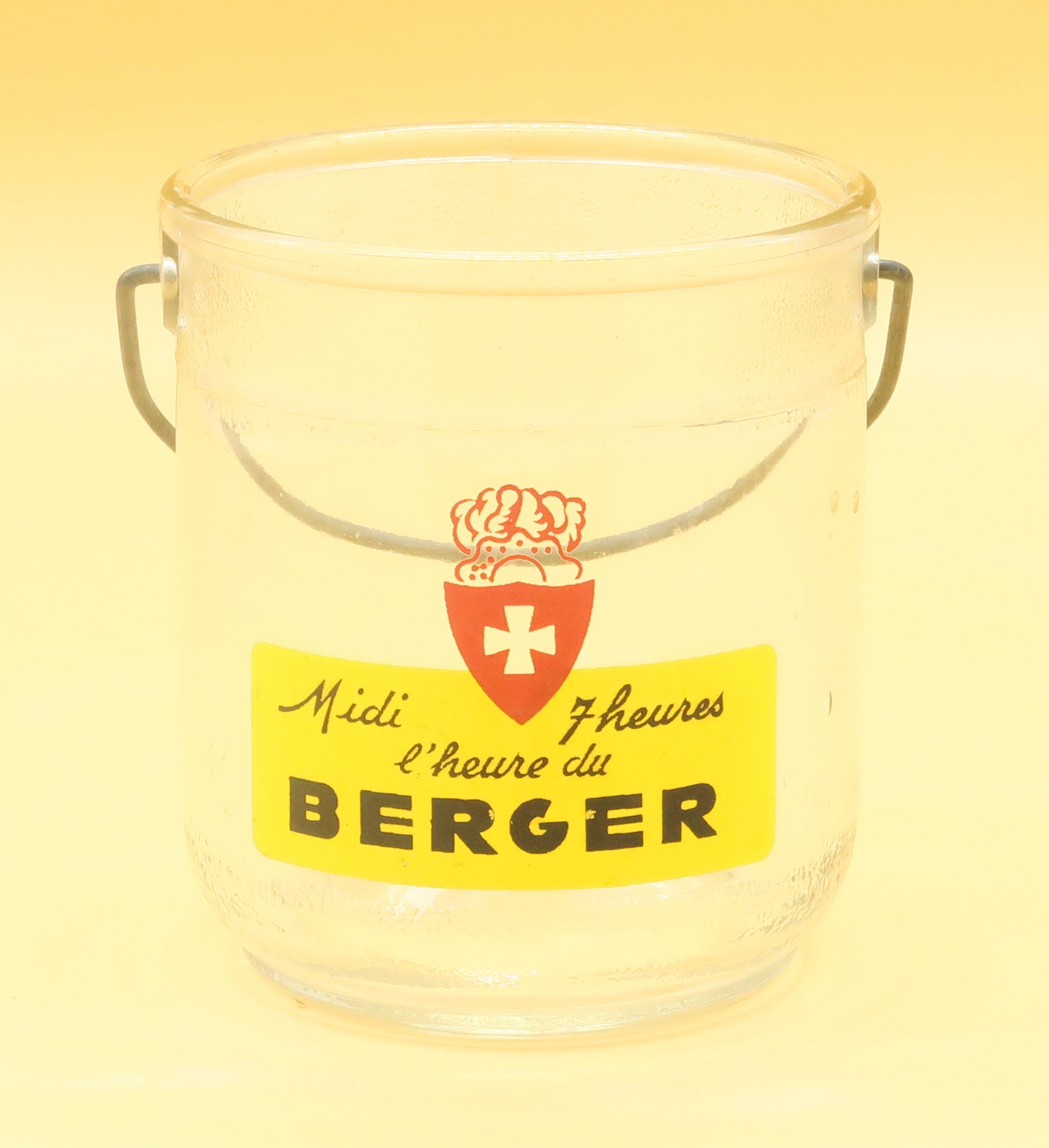 Ancien seau à glace Berger midi 7 heures