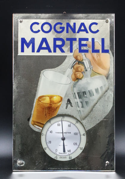 Ancien Thermomètre Cognac Martell