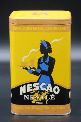 Ancienne Boite publicitaire Nescao Nestlé