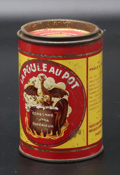 Ancienne Boite publicitaire Poule au Pot