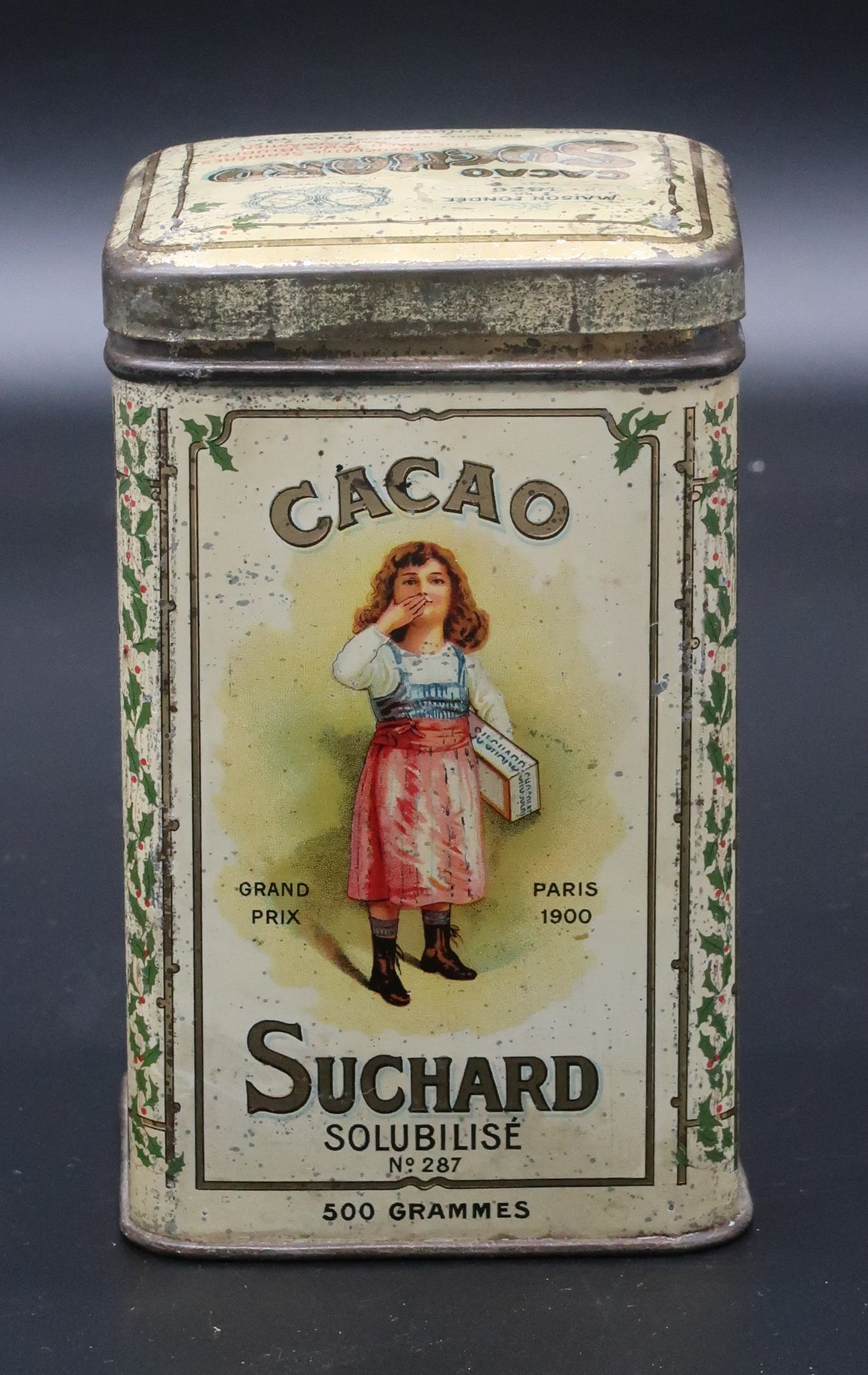 Ancienne Boite publicitaire Suchard Velma Cacao Milka