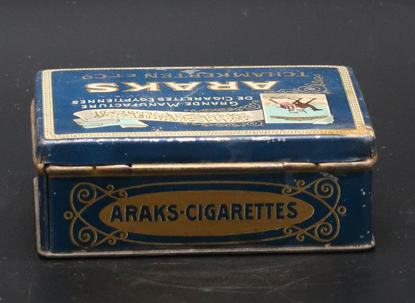 Ancienne Boite publicitaire Tabac Araks