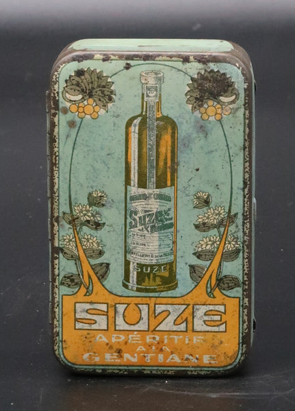 Ancienne Boite à carte publicitaire Apéritif Suze