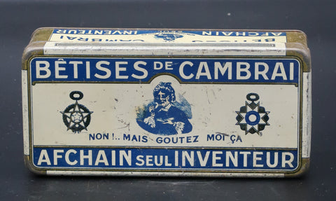 Ancienne Boite publicitaire Bêtise de Cambrai