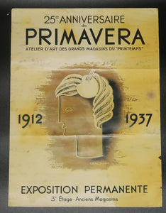 Ancienne affiche Primavera