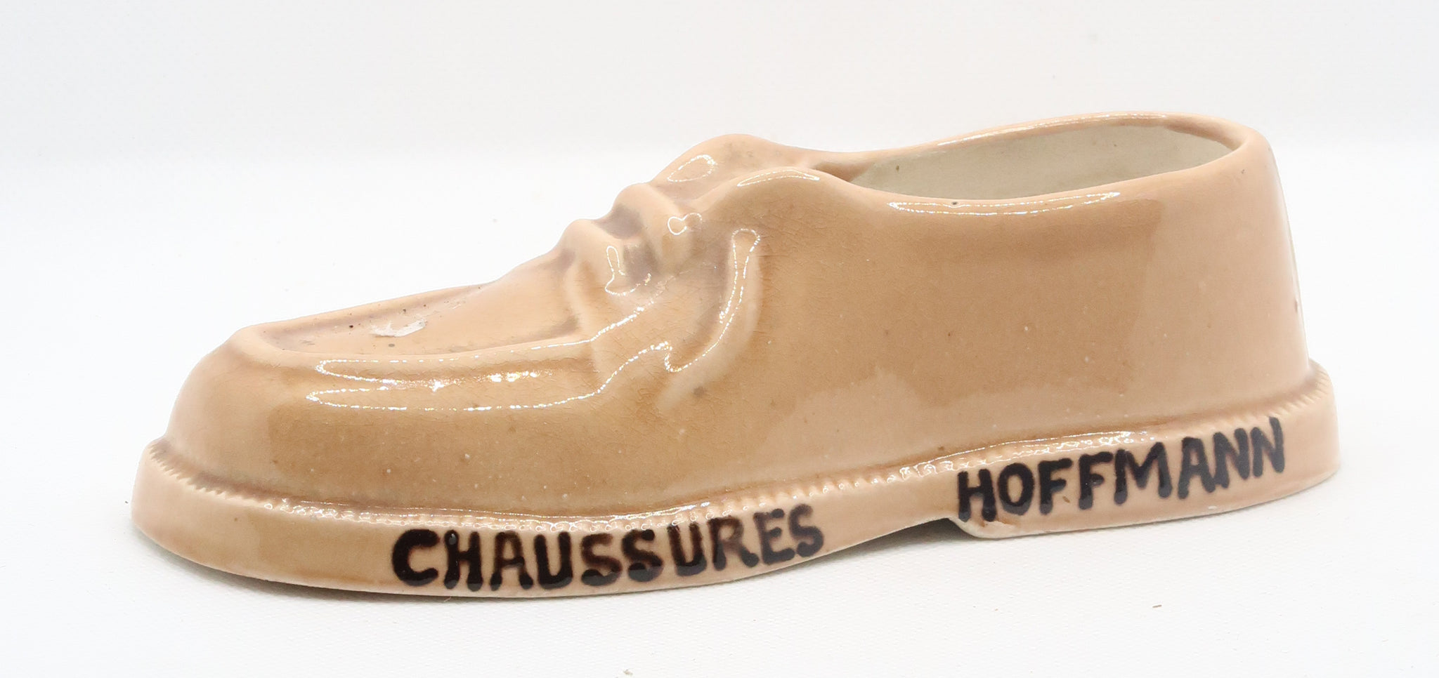 Ancien vide poche cendrier chaussure Hoffmann