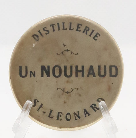 Ancien miroir de courtoisie distillerie un Nouhaud