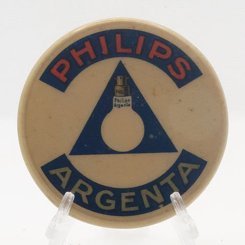 Ancien miroir de courtoisie Philips Argenta