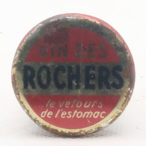 Ancien bouchon capsule ou couronne Vins des Rochers